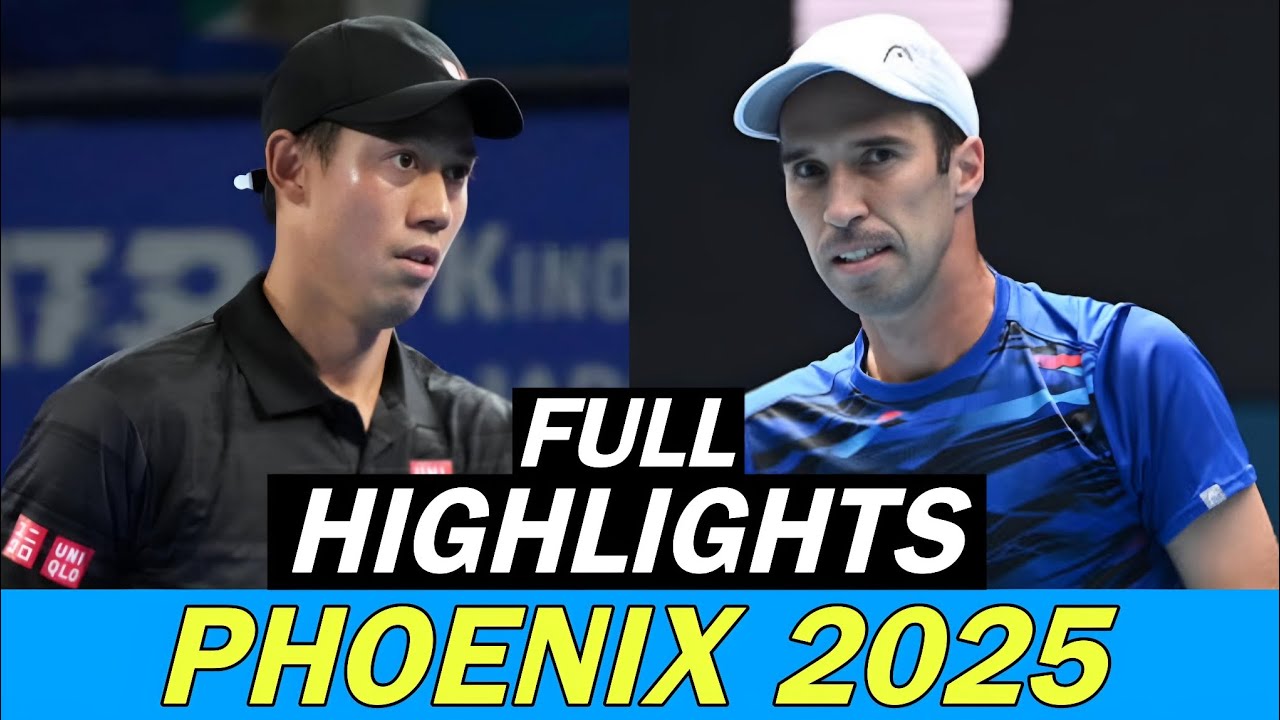 Kei Nishikori 錦織 圭 vs Mikhail Kukushkin Full Highlights | Phoenix 2025
