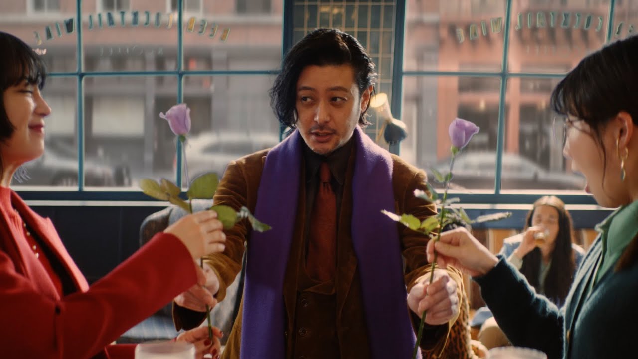 ザ・プレミアム・モルツ 〈ジャパニーズエール〉香るエール『プレモル子ちゃん・青いバラ』篇 30秒 広瀬すず 伊藤沙莉 オダギリジョー サントリー CM