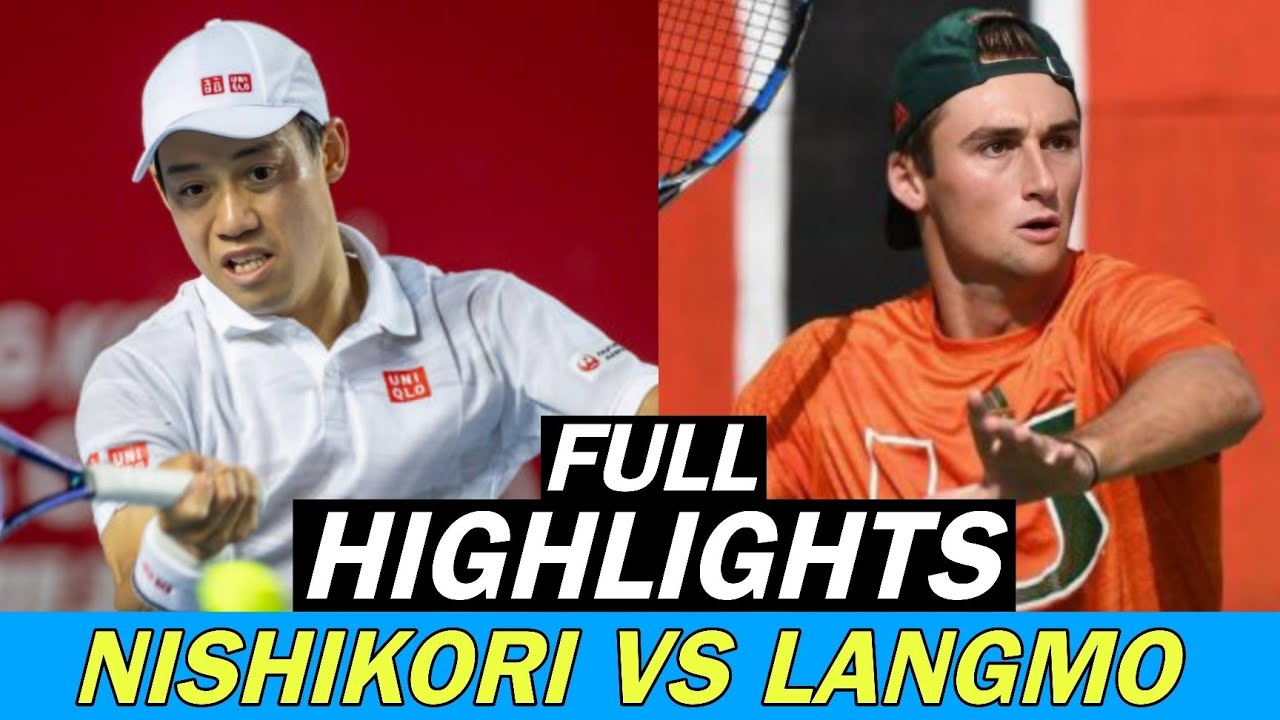 Kei Nishikori 錦織圭 vs Christian Langmo Full Highlights | Beautiful Tennis Match (HD)