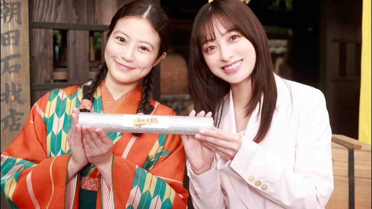 『おむすび』→『あんぱん』　橋本環奈から今田美桜へバトンタッチセレモニー「みんなで頑張りたい」