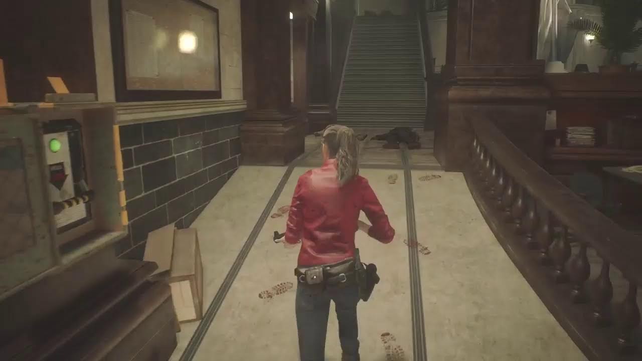 裏クレア編スタート！バイオハザードRE:2