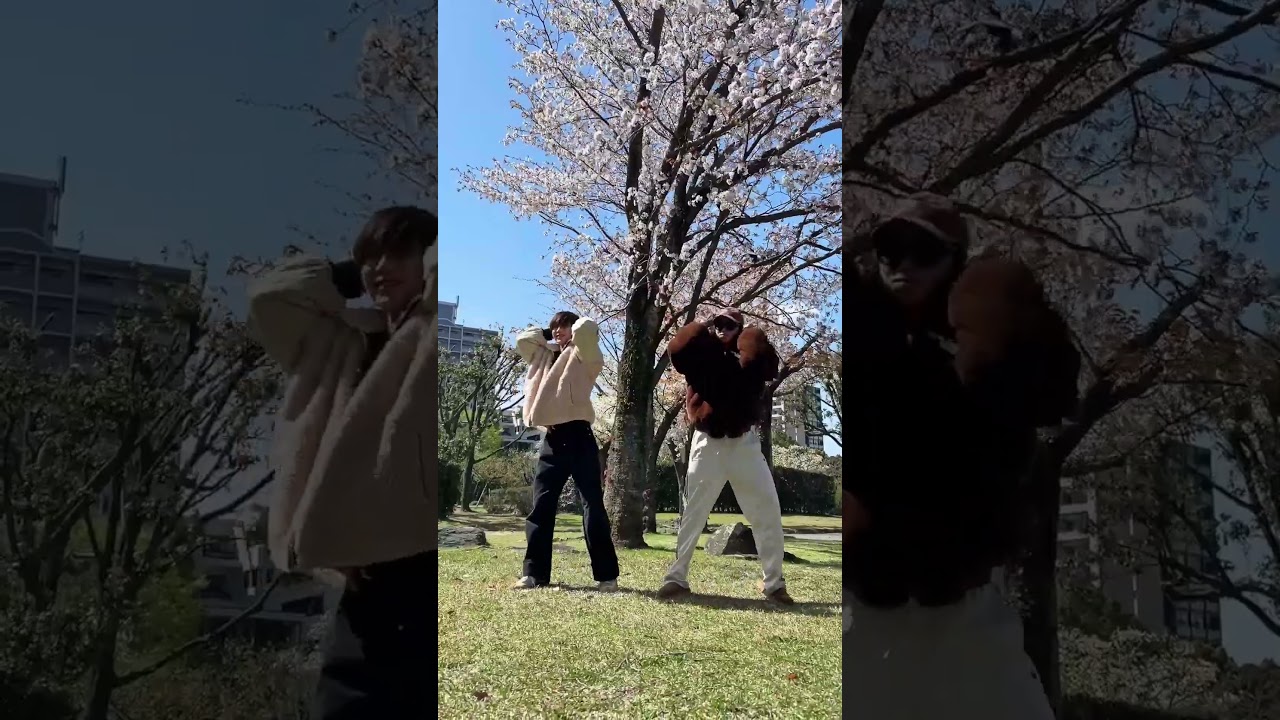 #中村海人 #七五三掛龍也 'Would You Like One?' お花見🌸 #しっぽダンス🦁 #Umi #Shime #WYLO #TravisJapan