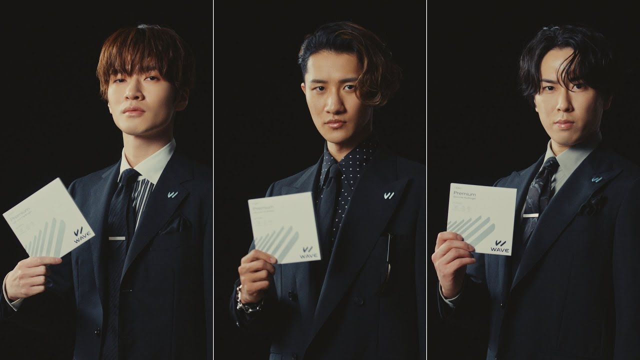 WAVE コンタクトレンズ 【CM】　「見えるぜ！WAVE EYES」篇　30秒