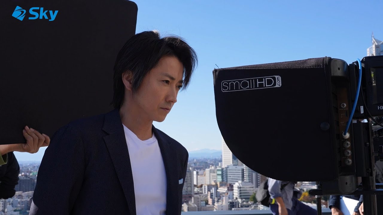 藤原竜也さん出演 CMメイキング「Look up」篇