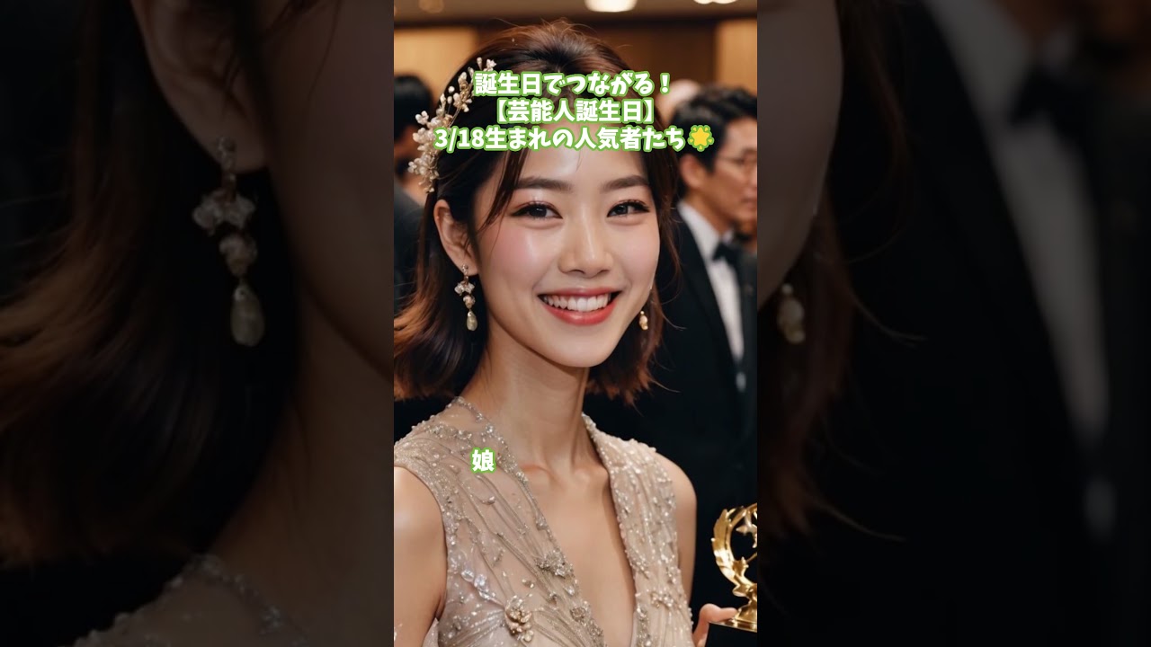西野カナ＆豊川悦司も！【3月18日】今日の誕生日スター✨ #今日はにゃんの日 #雑学 #ねこたんの解説＃誕生日＃芸能人＃ずんだもん
