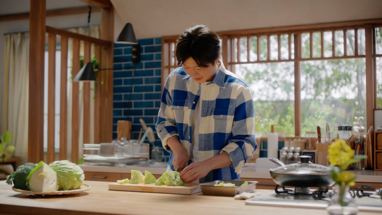 【田中圭出演】「うちのごはん」CM「野菜がうまくなる 野菜を主役に」篇15秒【キッコーマン公式】