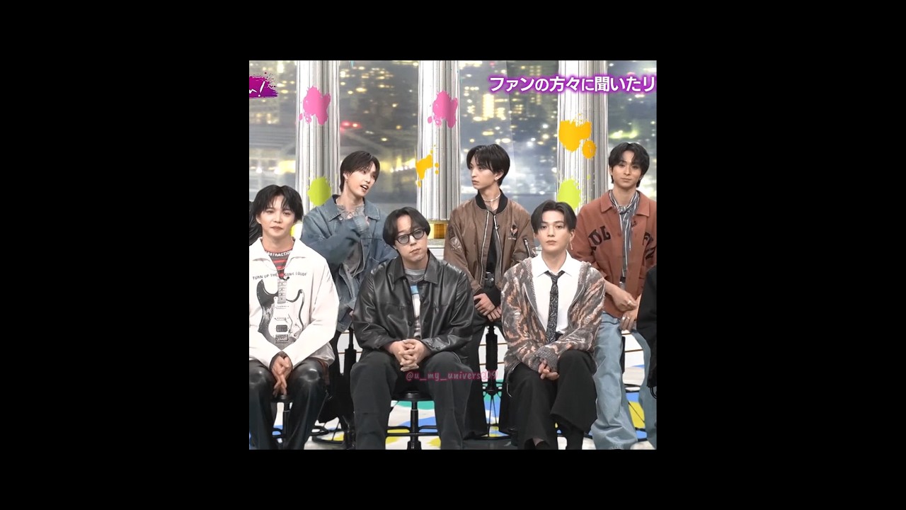 Hori : I'm tired, too 😅 #堀夏喜 #八木勇征 #木村慧人 #中島颯太 #佐藤大樹 #澤本夏輝 #瀬口黎弥 #SEKAI #イケ壊