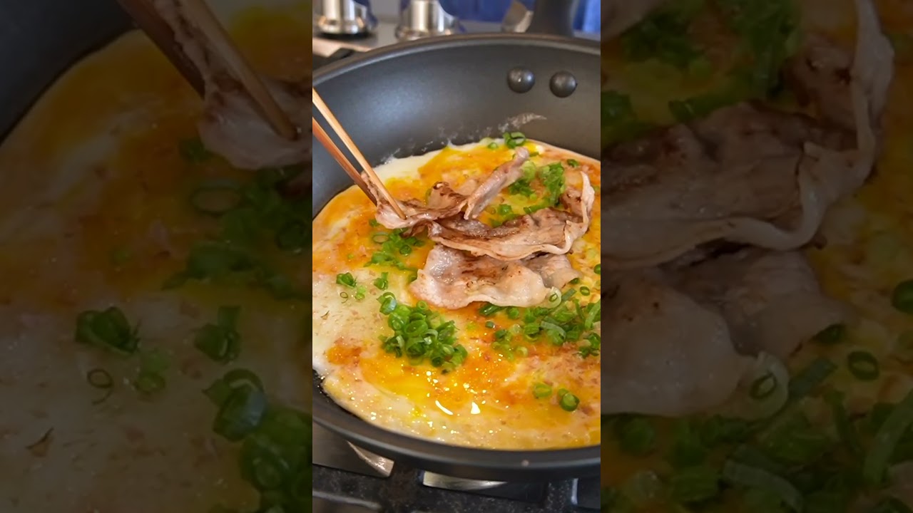 お手軽ボリューム満点！とんぺい焼きの作り方　#shorts  #料理 #コウケンテツ