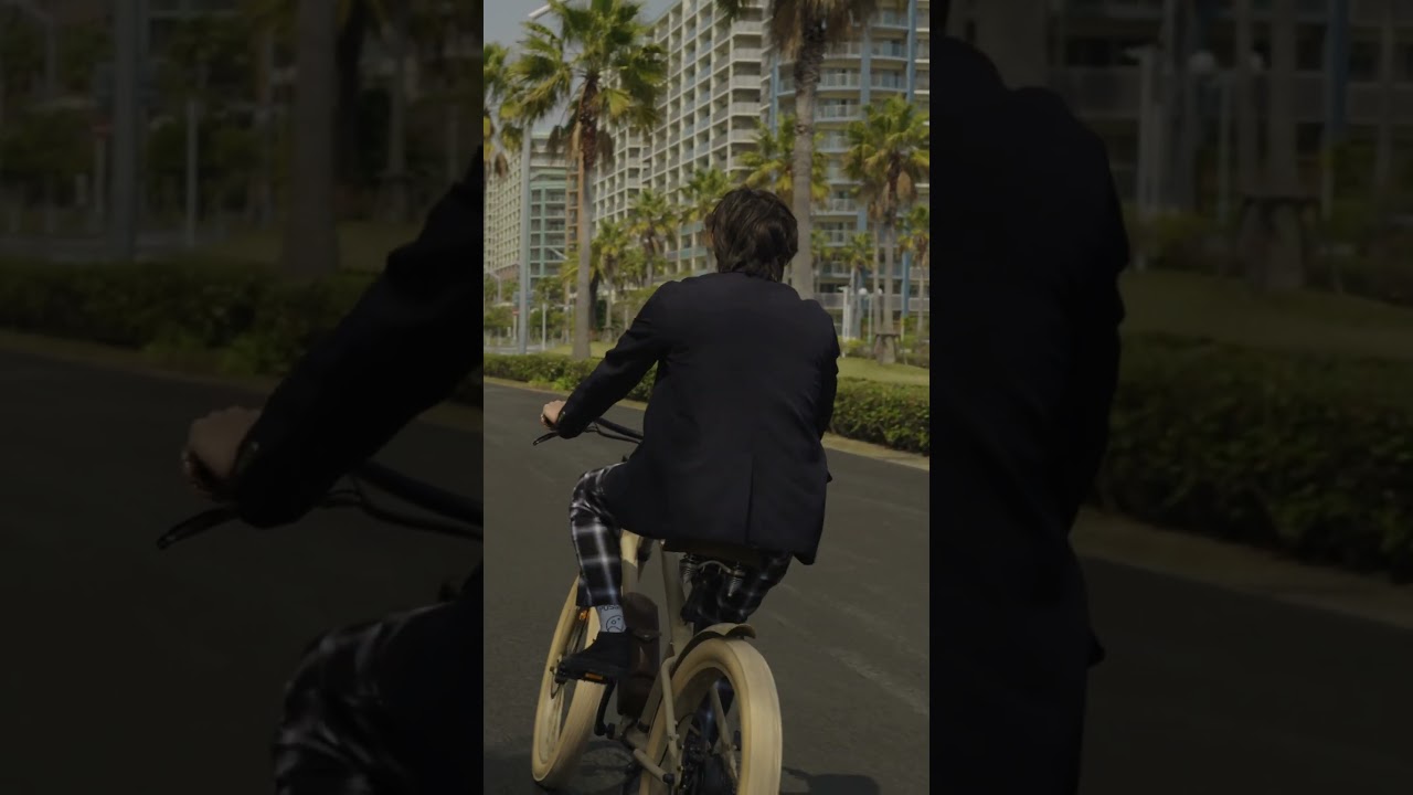 伊勢谷友介さんがMichael Blastのebikeでアクティブな⾃転⾞⽣活を実現！ #shorts