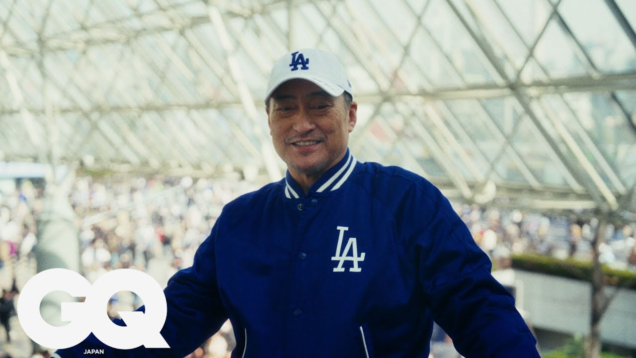 渡辺謙のMLB™東京シリーズ2025開幕戦までの24時間に密着。無類の野球ファンとして知られる渡辺謙が語る野球愛とは？| 24 Hours With | GQ JAPAN & Ralph Lauren