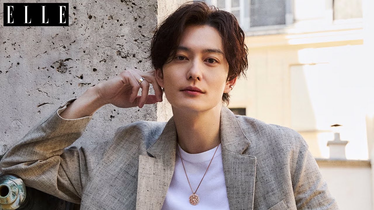 岡田将生×「ショーメ」　パリの街角、高貴なきらめきと共に｜ ELLE Japan