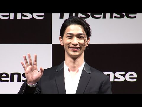 横浜流星、GWの楽しみはテレビで格闘技観戦（Hisense 新商品・新CM発表会／横浜流星）