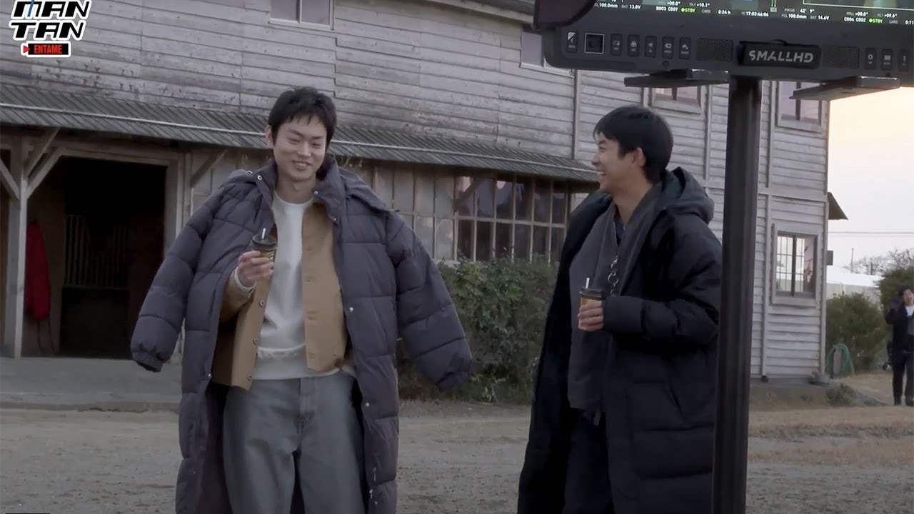 菅田将暉＆仲野太賀、仲良すぎな撮影風景も公開　「マウントレーニア」ウェブ動画＆メーキング映像