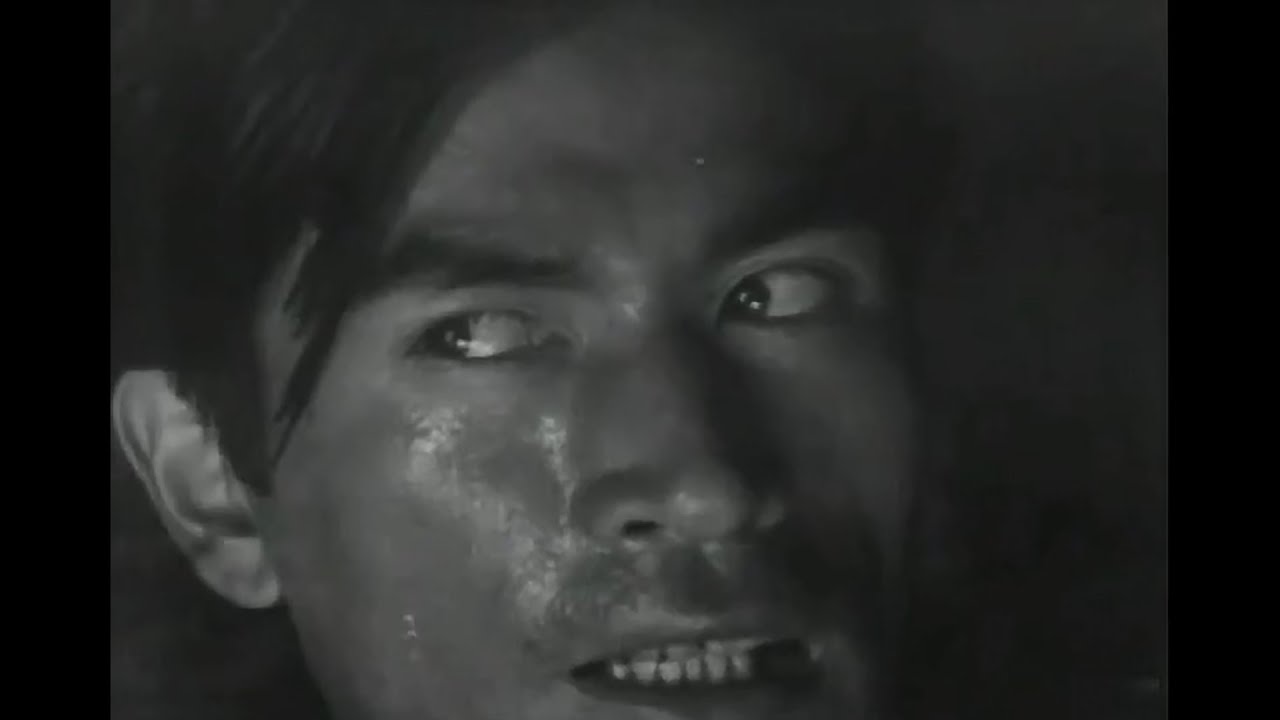 1952年 丹波哲郎、土屋嘉男 映画デビュー作「殺人容疑者」より