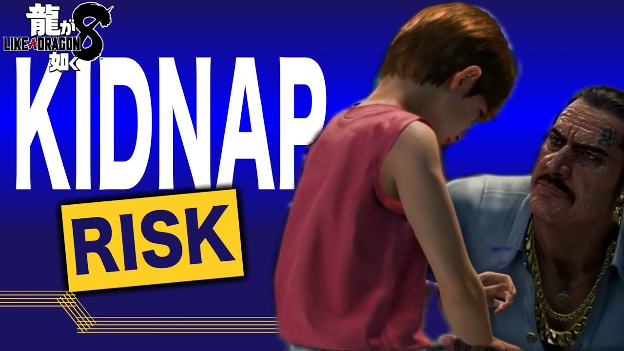 【衝撃の展開】少女が誘拐の脅威から死ぬ気で脱出【龍が如く８】切り抜き-Mafia Kidnap Essential - Risk 2025【Like A Dragon 8/Yakuza 8】# ９３