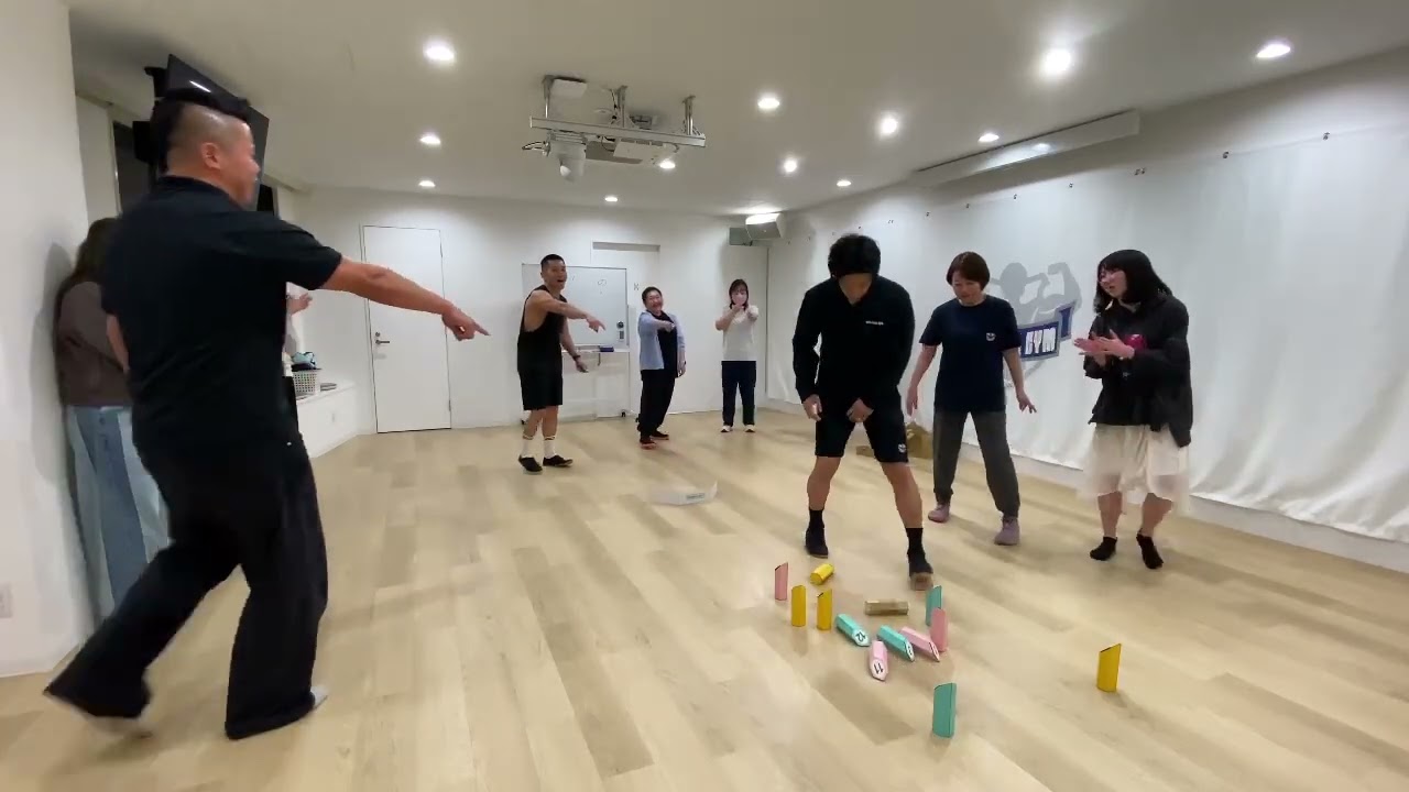 【モルック体験会】トレーナー：パピヨンノリ/しんや、ゲスト：野田クリスタルジム長　#shorts