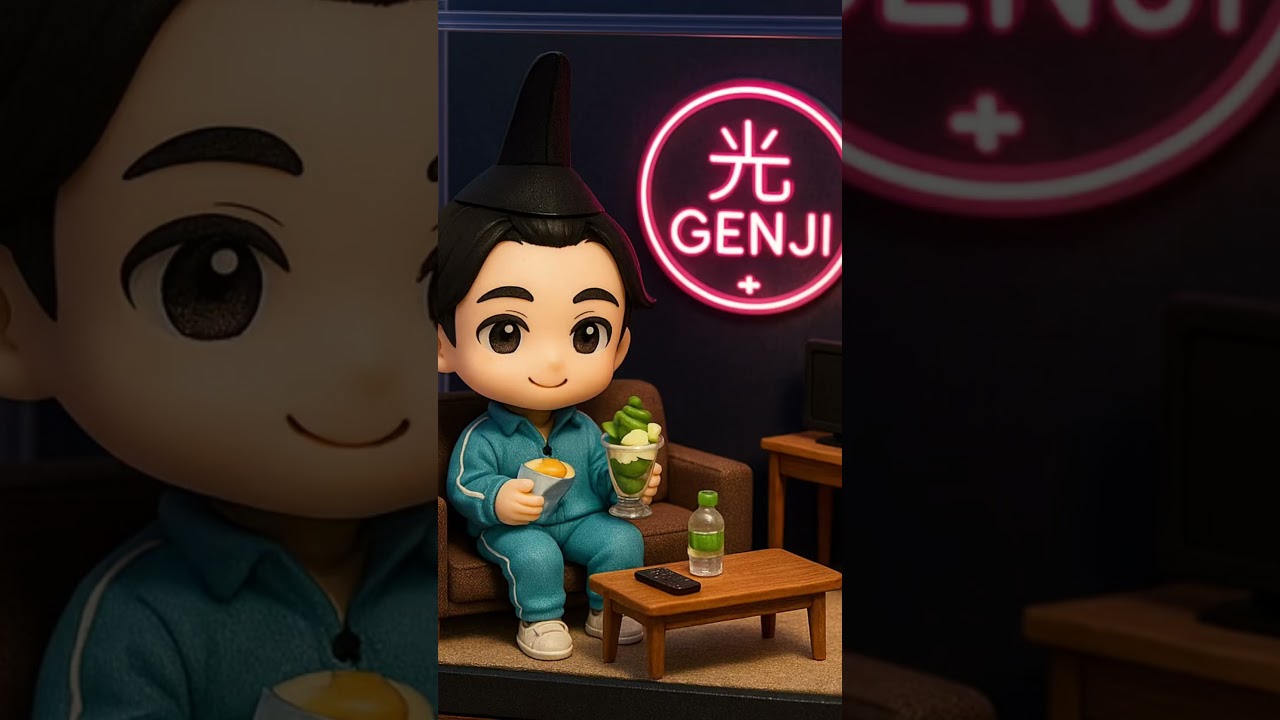 【AIアート実践】ChatGPT＋自作GPTsでいいね！光源氏くんをミニチュアジオラマ化｜プロンプト公開【推し活GPTs】