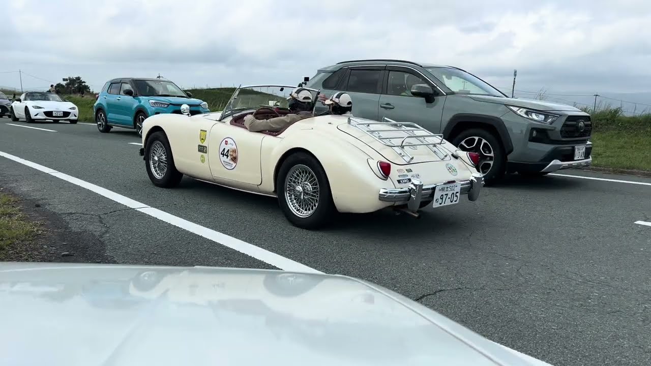 【クラッシックカー】Go!Go!RALLYin熊本(復興支援)【大観峰CP】