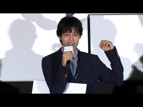 Aぇ! group佐野晶哉、「ムッキムキです」　映画撮影の合間に筋トレ（映画『か「」く「」し「」ご「」と「』完成披露イベント／奥平大兼 出口夏希 佐野晶哉 菊池日菜子 早瀬憩）