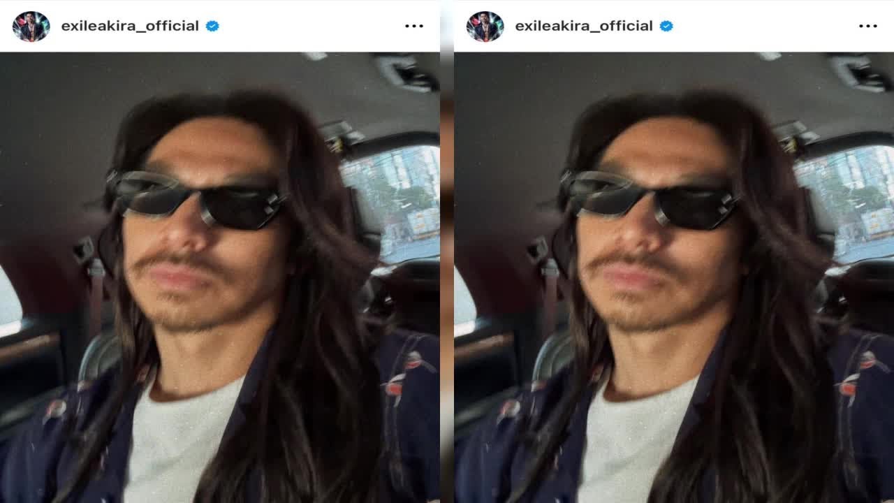 EXILE AKIRA、“激変”した近影に反響「びっくりしたぁ!」「別人ですね」B1- EXILE AKIRA、“激変”した近影に反響「びっくりしたぁ!」「別人ですね」