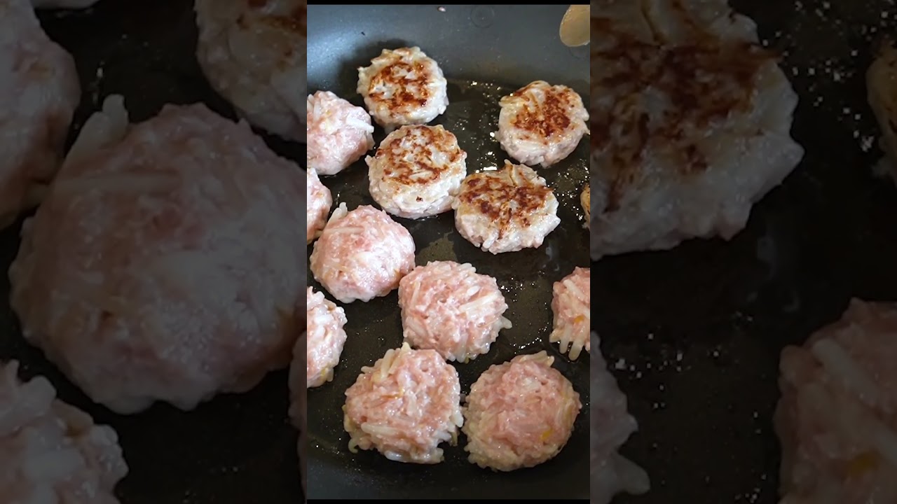 簡単包丁いらずレシピ！肉汁たっぷり！もやしみそつくねの作り方　 #コウケンテツ #料理 #shorts