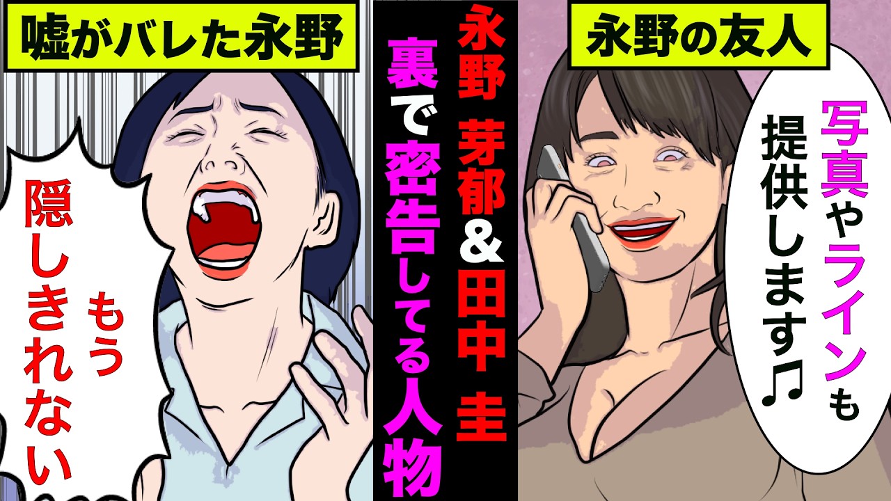 永野芽郁と田中圭の画像やLINE流出をさせた人物！元妻以外にもリークする人物がいた【アニメ】【漫画】【実話】