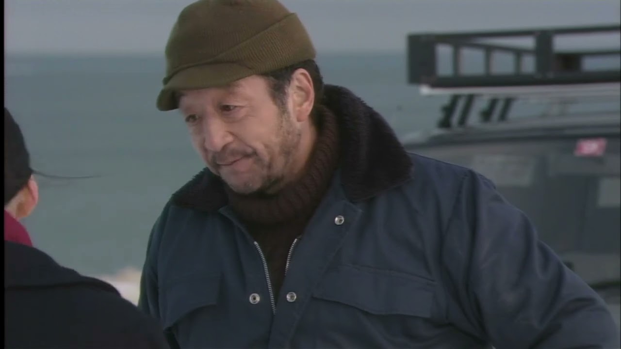 『北の国から』蛍(中嶋朋子)の許されない恋を知った五郎(田中邦衛)が、純(吉岡秀隆)と一緒に蛍のもとを尋ねる名シーン