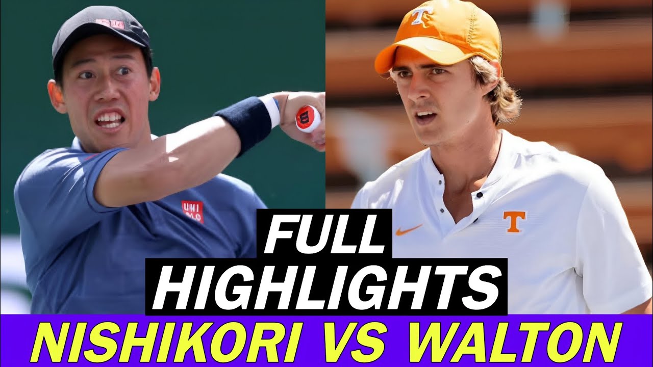 Kei Nishikori 錦織圭 vs Adam Walton Full Highlights | Great Tennis Match (HD)