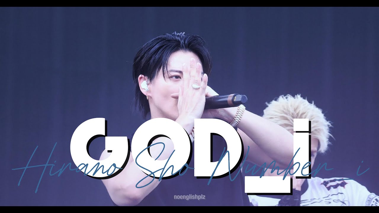 [4K Fancam] 250601 HITC LA Number_i Sho Hirano 平野紫耀 focus - GOD_i