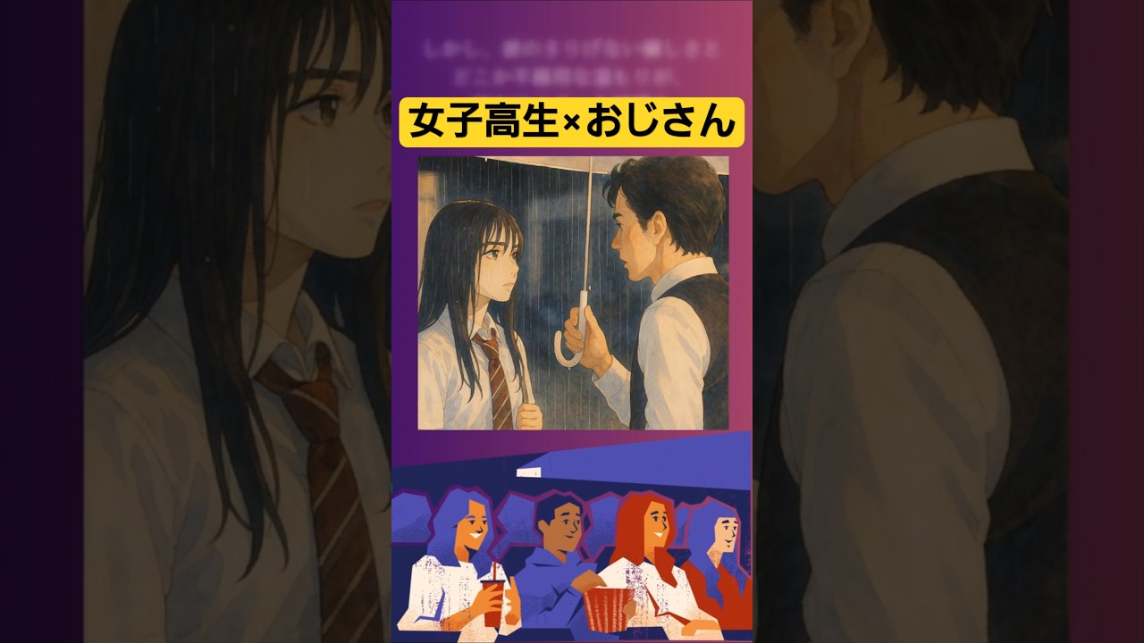 年の差は、心の距離じゃない。 #おすすめの邦画 #泣ける映画 #年の差恋愛 #恋愛映画 #邦画 #映画紹介 #切ない恋 #おすすめ映画 #感動する映画 #青春映画 #恋は雨上がりのように #恋雨