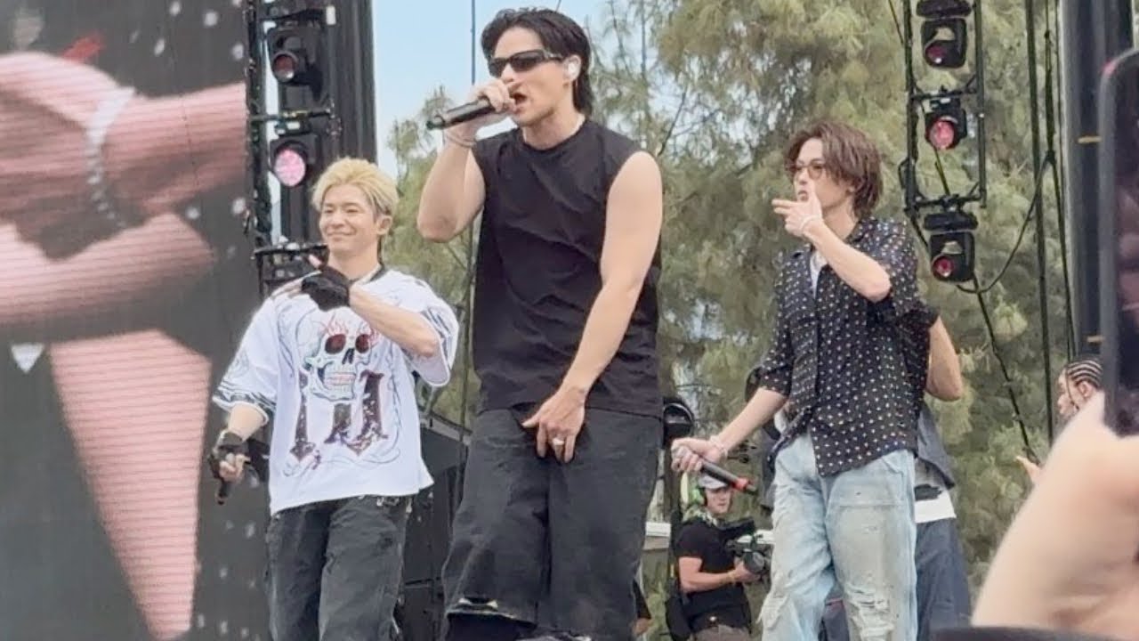 Number_i SQUARE_ONE「HEAD IN THE CLOUDS LOS ANGELES 2025｣(ナンバーアイ 平野紫耀 神宮寺勇太 岸優太) 現地映像 HITC 2025