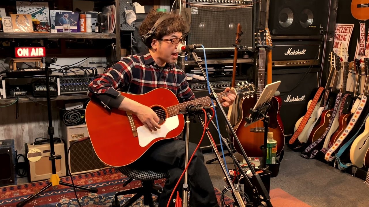 でんでん　ユニコーンカバー　cover     弾き語りVer1.5