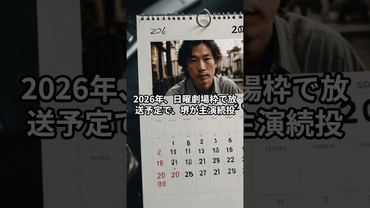 堺雅人がVIVANT続編を生発表2026年に放送決定#堺雅人#VIVANT#別班#日曜劇場