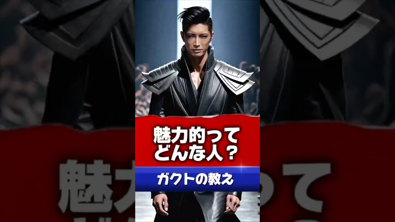【Gacktの名言】魅力的ってどんな人ですか #Gackt #名言 #人生