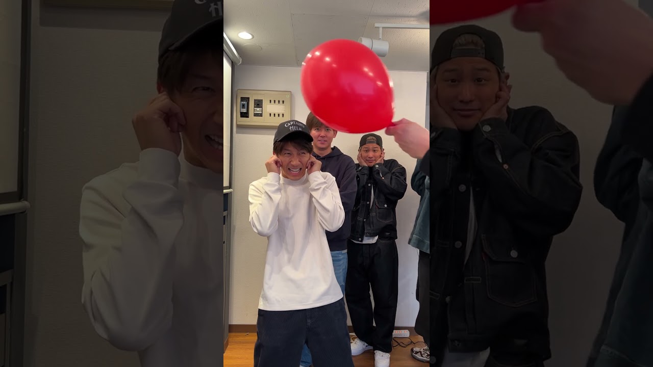 風船を割った人が負け🎈