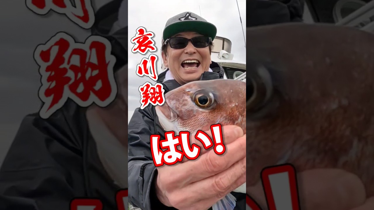 哀川翔【秘策で真鯛ゲット】金沢八景・太田屋 #fishing #哀川翔 #釣り
