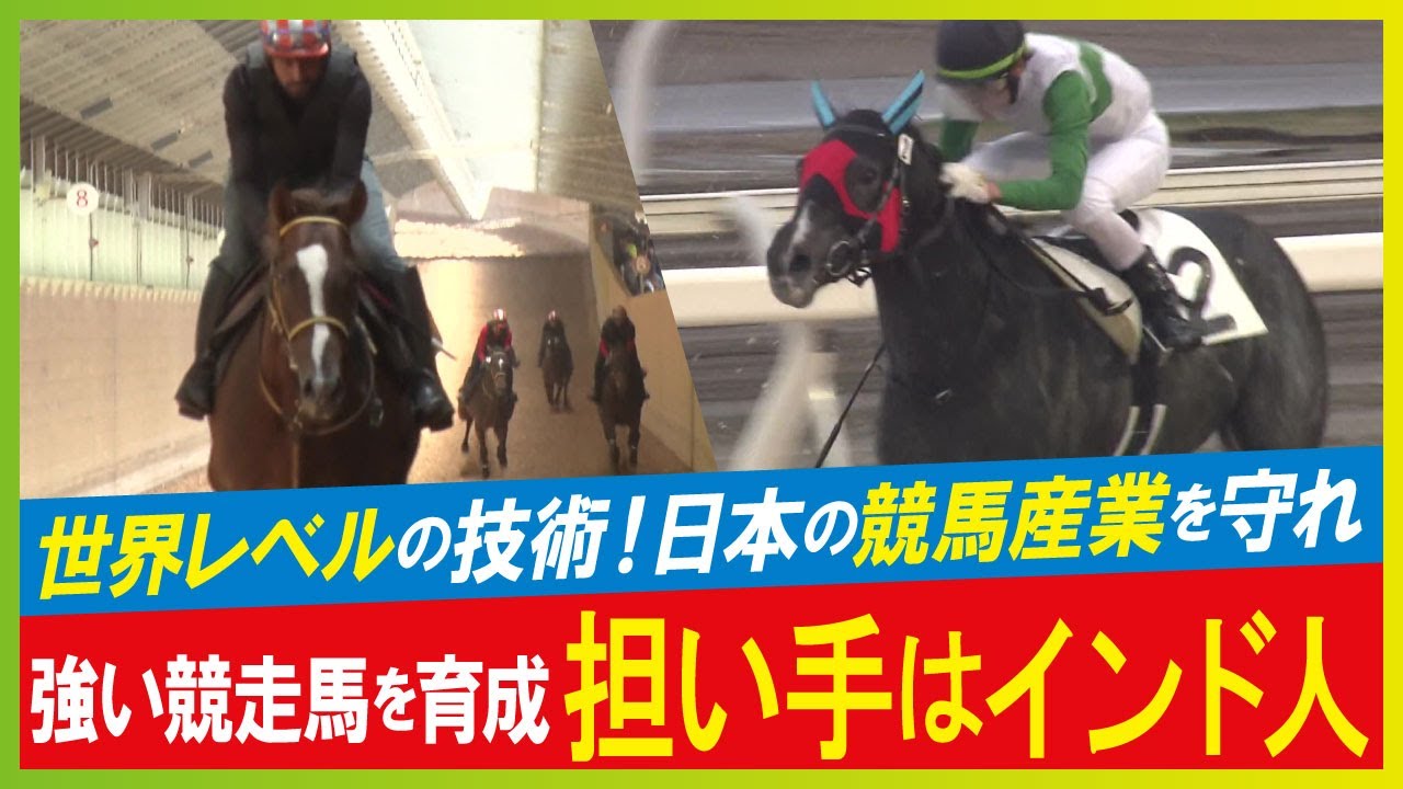 【インド人（LBS）】後継者不足に悩む牧場の救世主に　サラブレッドの有数の産地「北海道」でインド人が競走馬育成
