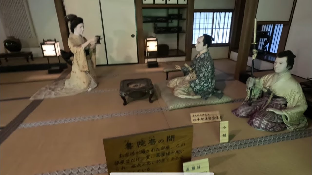 『会津武家屋敷』家老の西郷頼母邸で日本一の復元『厠』🚽に大感動🤣