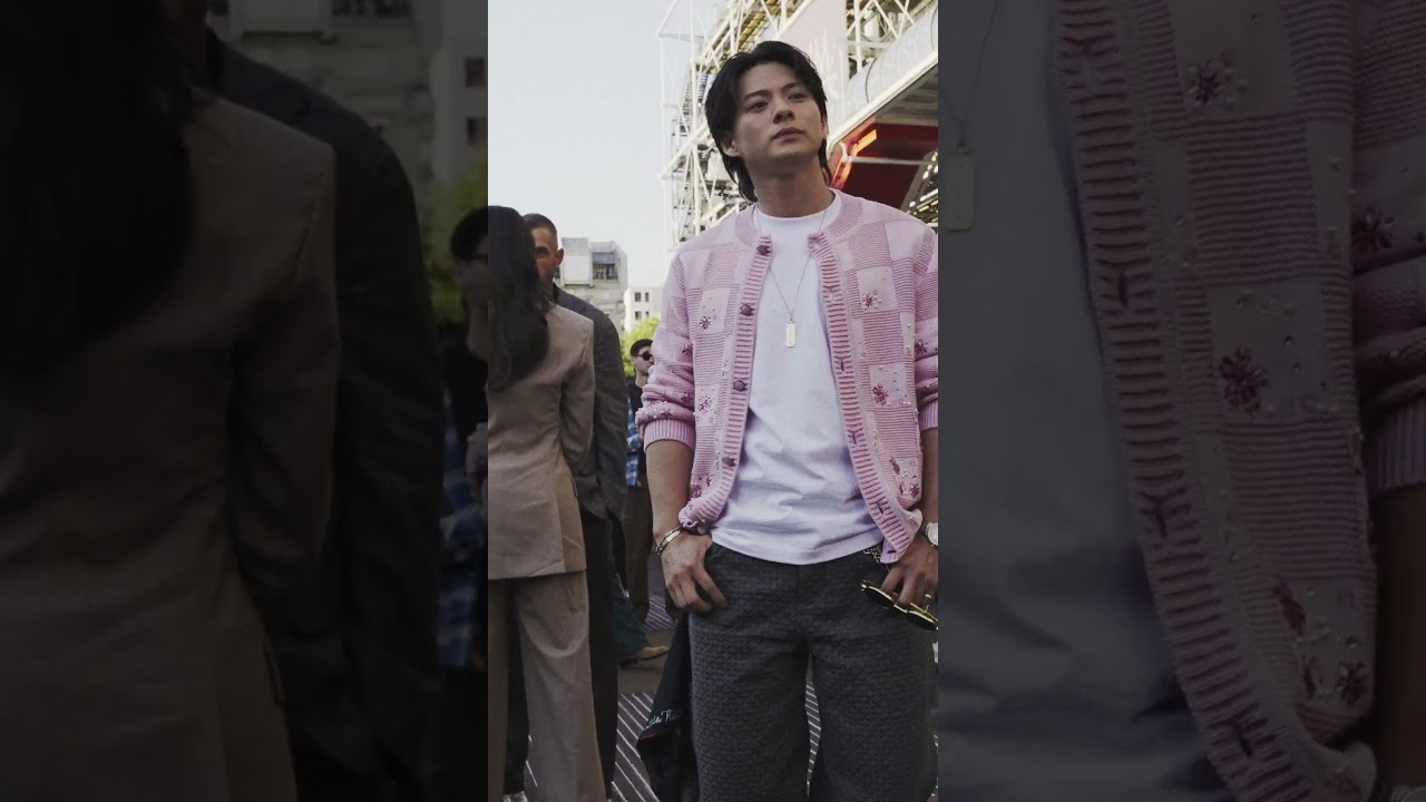 Number_iの平野紫耀がルイ·ヴィトンとともにパリへ再び｜ハーパーズ バザー（Harper's BAZAAR）公式