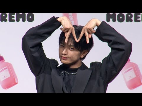 中島健人、ヘアケアブランドのアンバサダーに就任（「MOREMO」CM発表会）