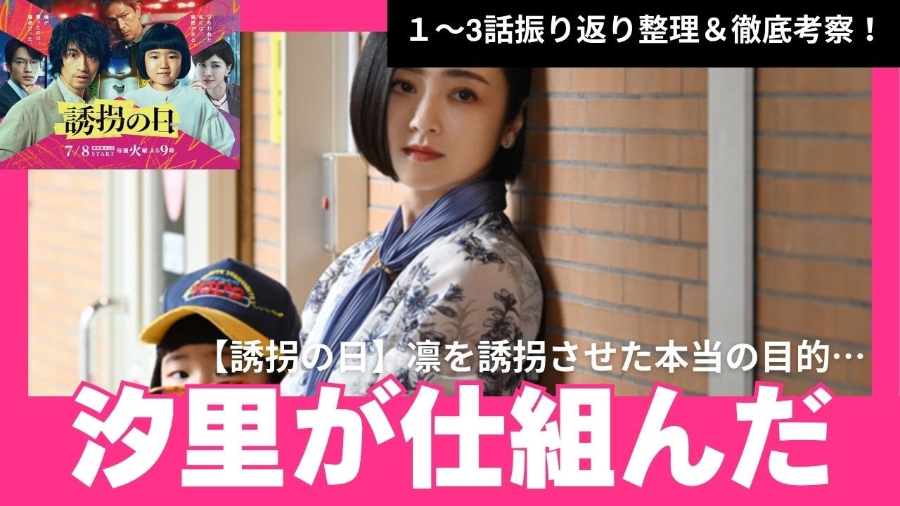 「誘拐の日」冷静さと政宗のラムネ【3話振り返り整理＆徹底考察！】#永尾柚乃 #誘拐の日 #斎藤工 #安達祐実
