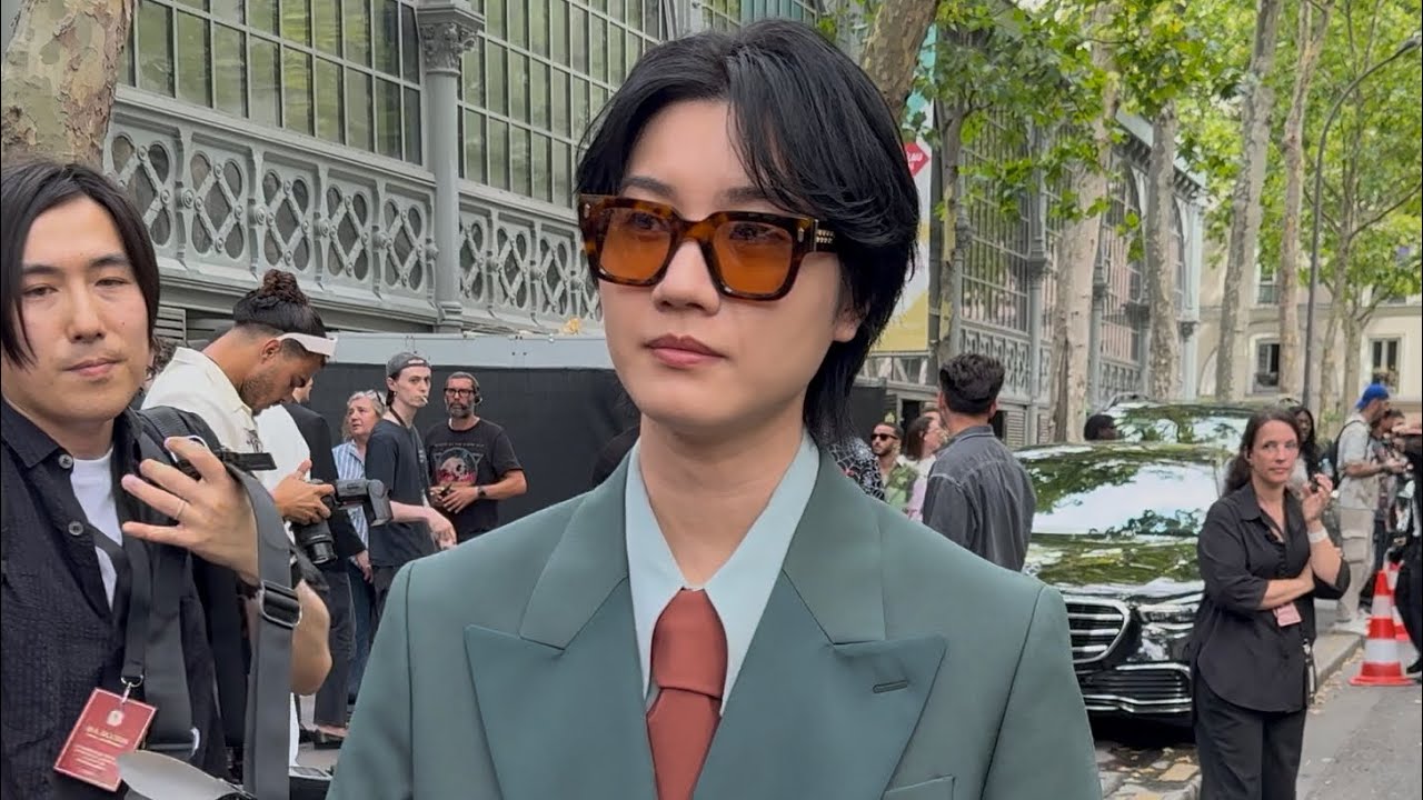 DORI SAKURADA 桜田通 AT AMIRI SPRING SUMMER 2026 SHOW IN PARIS