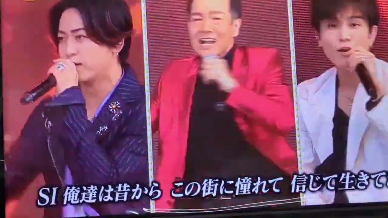 トシちゃんも岩ちゃんも亀梨くんもみんなカッコよすぎる  #田原俊彦  #岩田剛典  #亀梨和也  #青春アミーゴ　夢のスペシャルコラボ