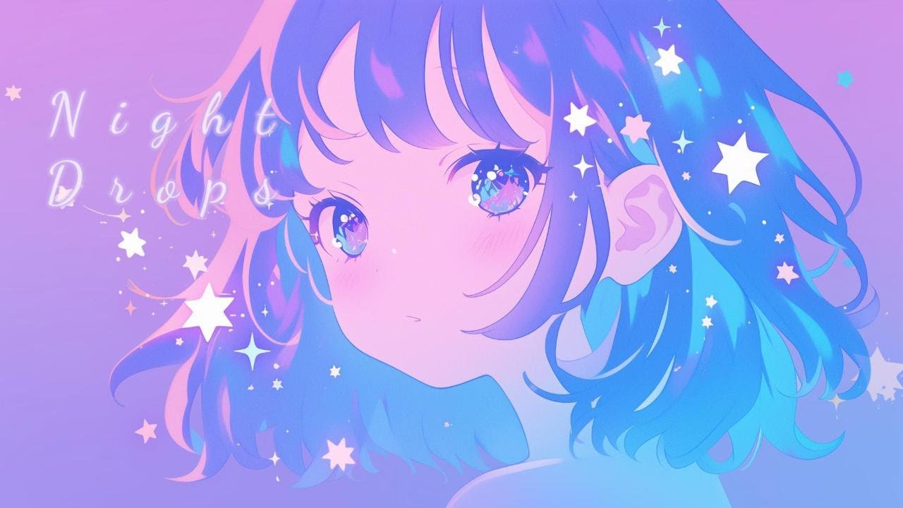 【フリーBGM】Night Drops（夜のしずく）｜しっとり落ち着く夜のヒーリング音楽｜作業 勉強 睡眠 Vlog 配信 Relax Chill ノスタルジック