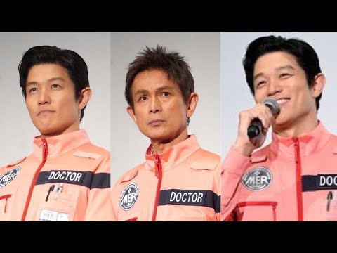 鈴木亮平🚑江口洋介と救助現場へ🔥背中がカッコ良すぎ【TOKYO MER】