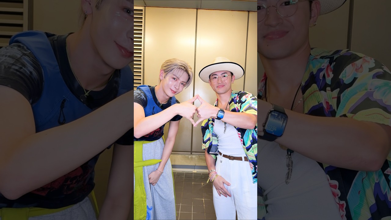 Run to the blue⚡️With #佐野玲於 #aoen #アオエン #GENERATIONS @generations_official #琉楓 #RUKA