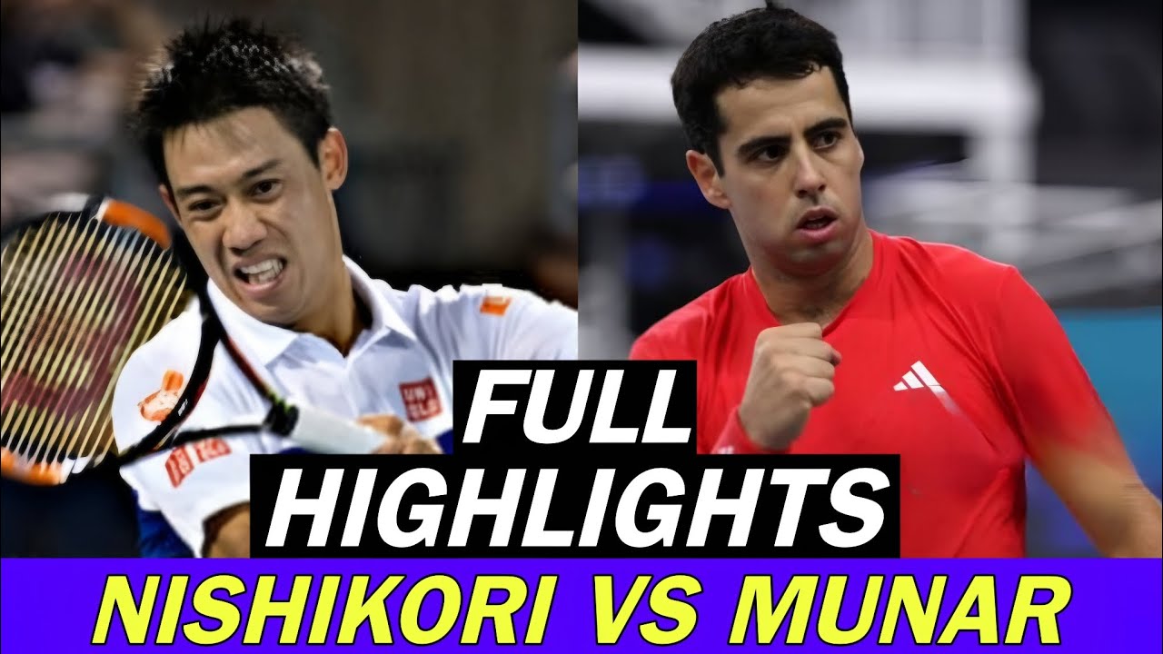 Kei Nishikori 錦織 圭 vs Jaume Munar Full Highlights | Top Tennis Match (HD)
