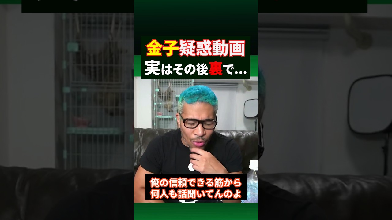 金子の動画を出して色んな格闘家から聞いた話#shorts