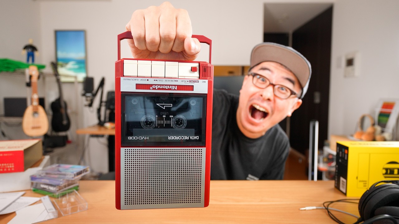 任天堂が40年前にカセットプレイヤーを発売していた！君は「ファミリーベーシック専用データレコーダ」を知っているか！