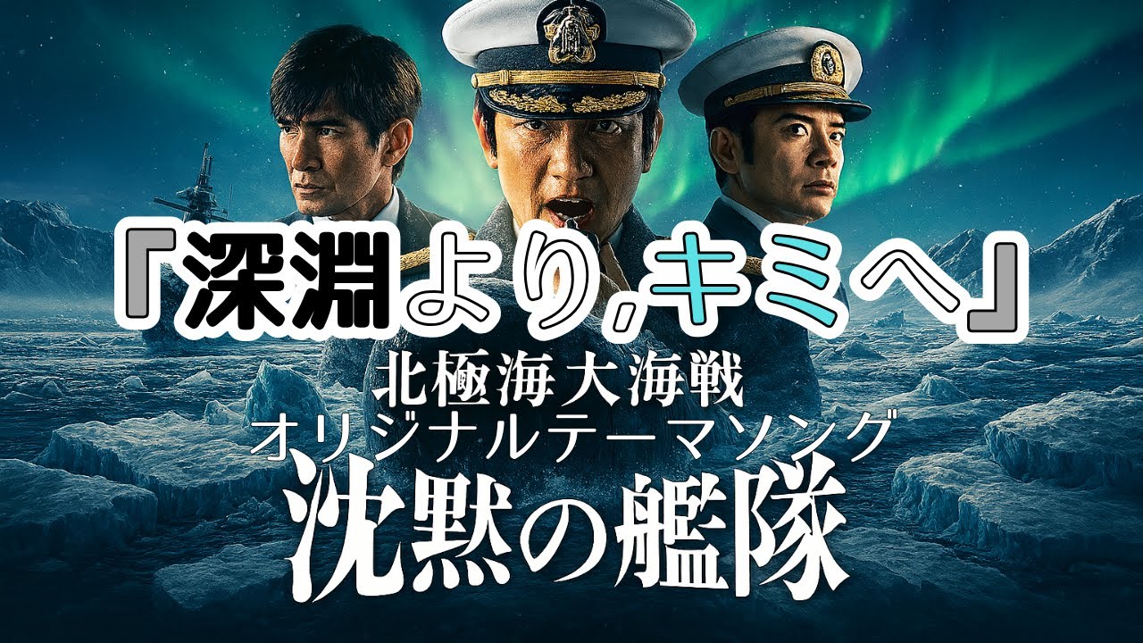 映画『沈黙の艦隊 北極海大海戦』｜主演：大沢たかお｜【戦争MAD／劇場版2025年9月26日公開】オリジナルテーマソング／深淵よりキミへ